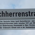 Zusatzschild Deutschherrenstraße