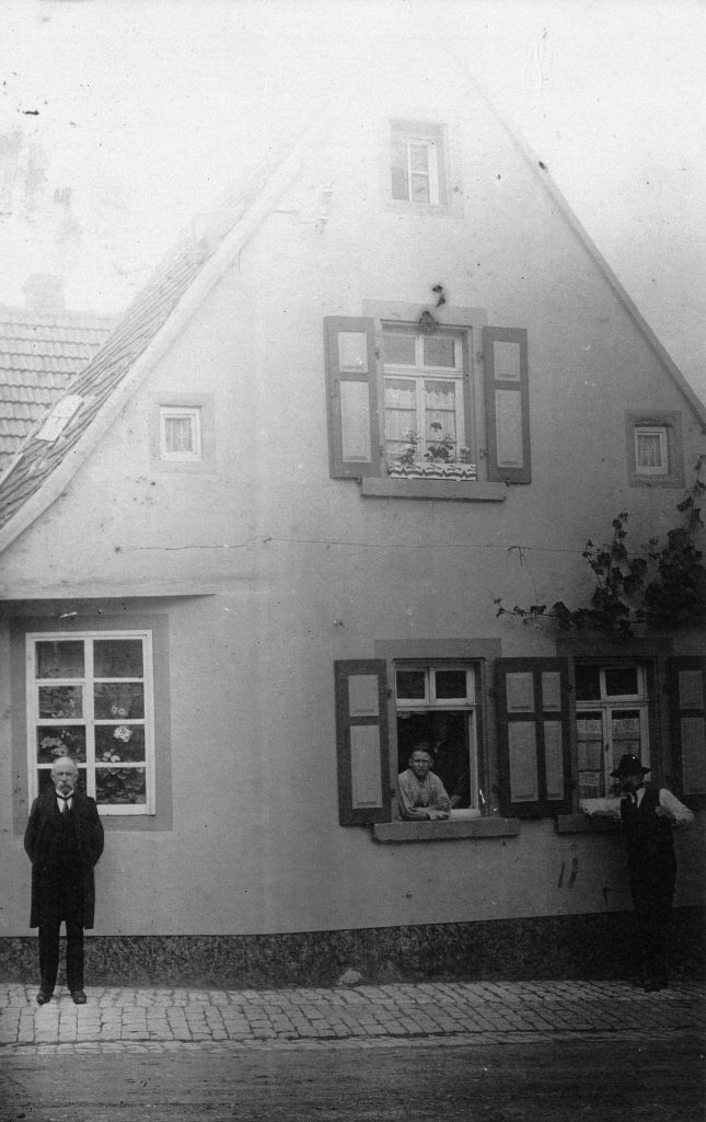 Das Haus Alzeyer Str. 23 (um 1900)